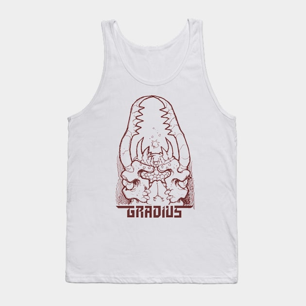 Gradius 3 sketch Tank Top by dposhirts